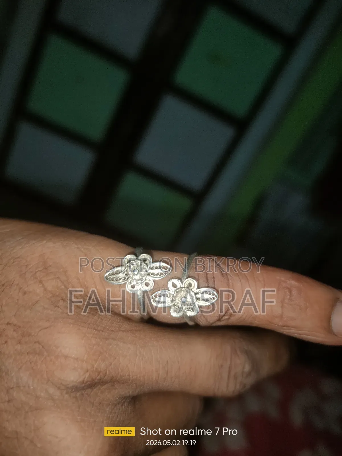 2 Pieces Silver Ring