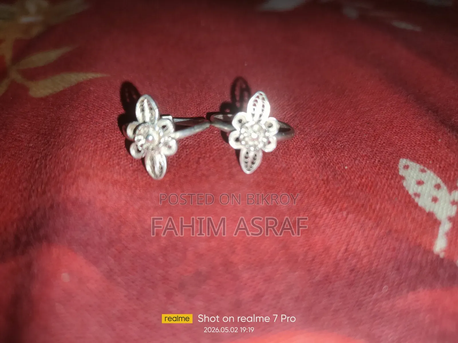 2 Pieces Silver Ring