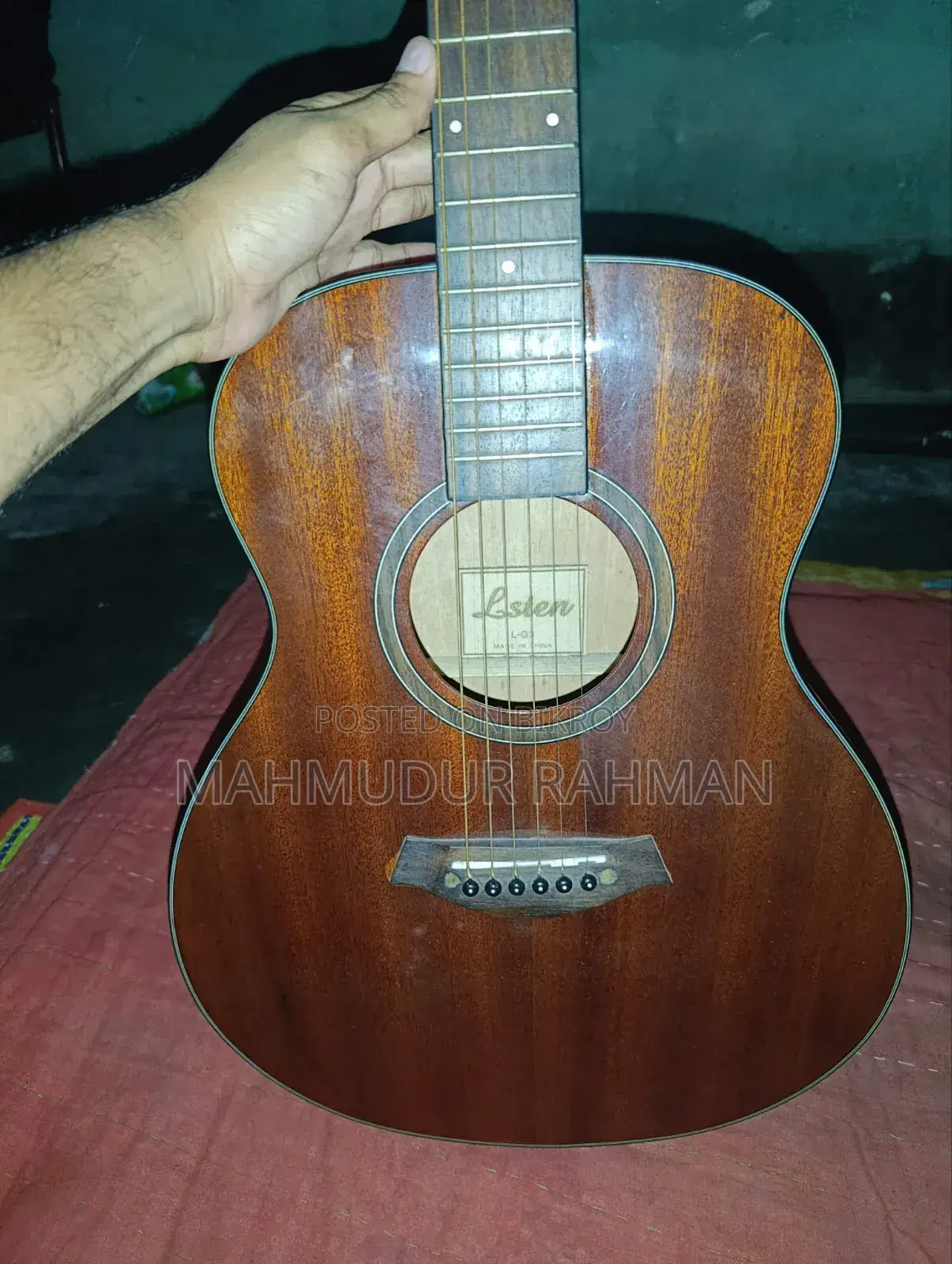 Listen Travel Lg-3 Premium Quality Eq Guitar