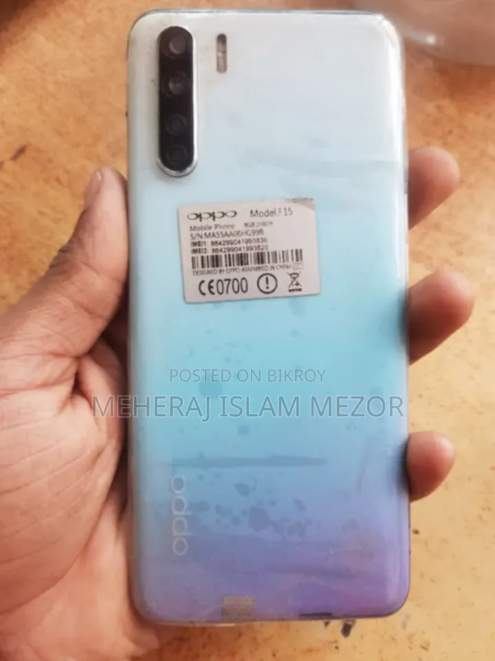 Oppo F15 256 GB Gray