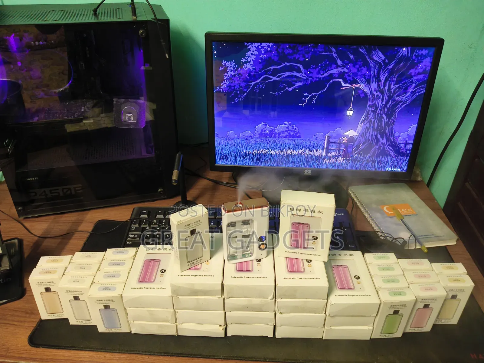 Aromatherapy Diffuser Machine With Liquid Essential Oil