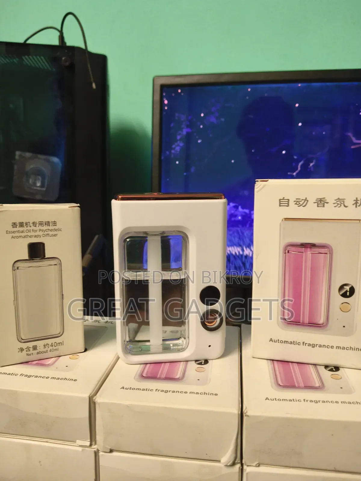 Aromatherapy Diffuser Machine With Liquid Essential Oil