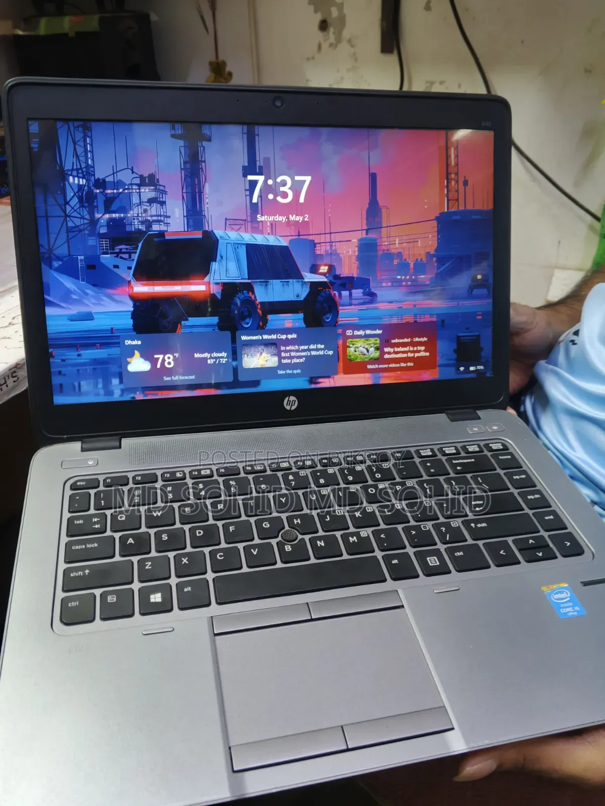 Laptop HP EliteBook 840 G6 8GB Intel Core I5 HDD+SSD 500GB