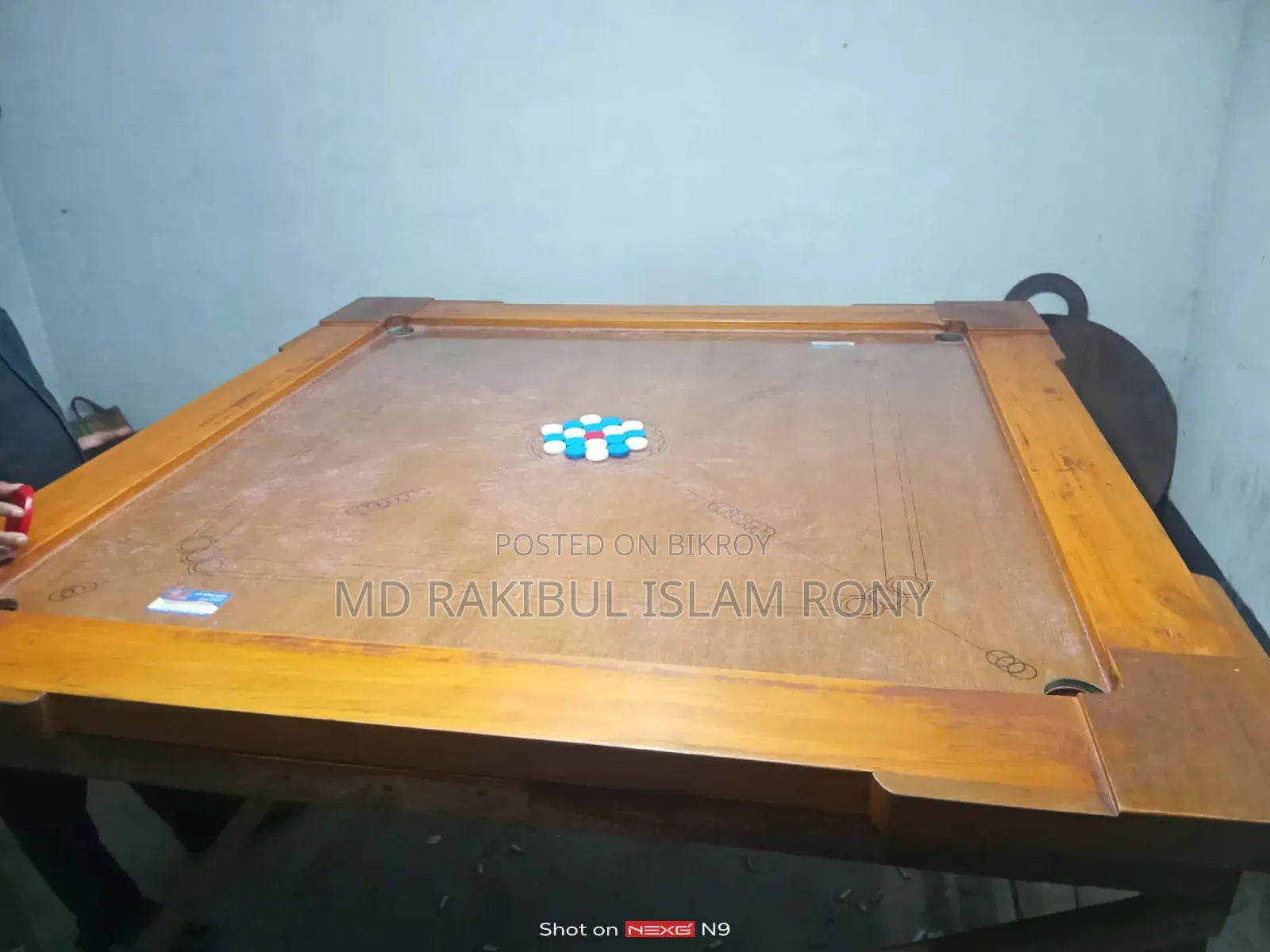 Glass Carrom Board