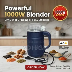 1000W Powerful Blender Dry Wet Grinder | Heavy Duty Kitchen Machine
