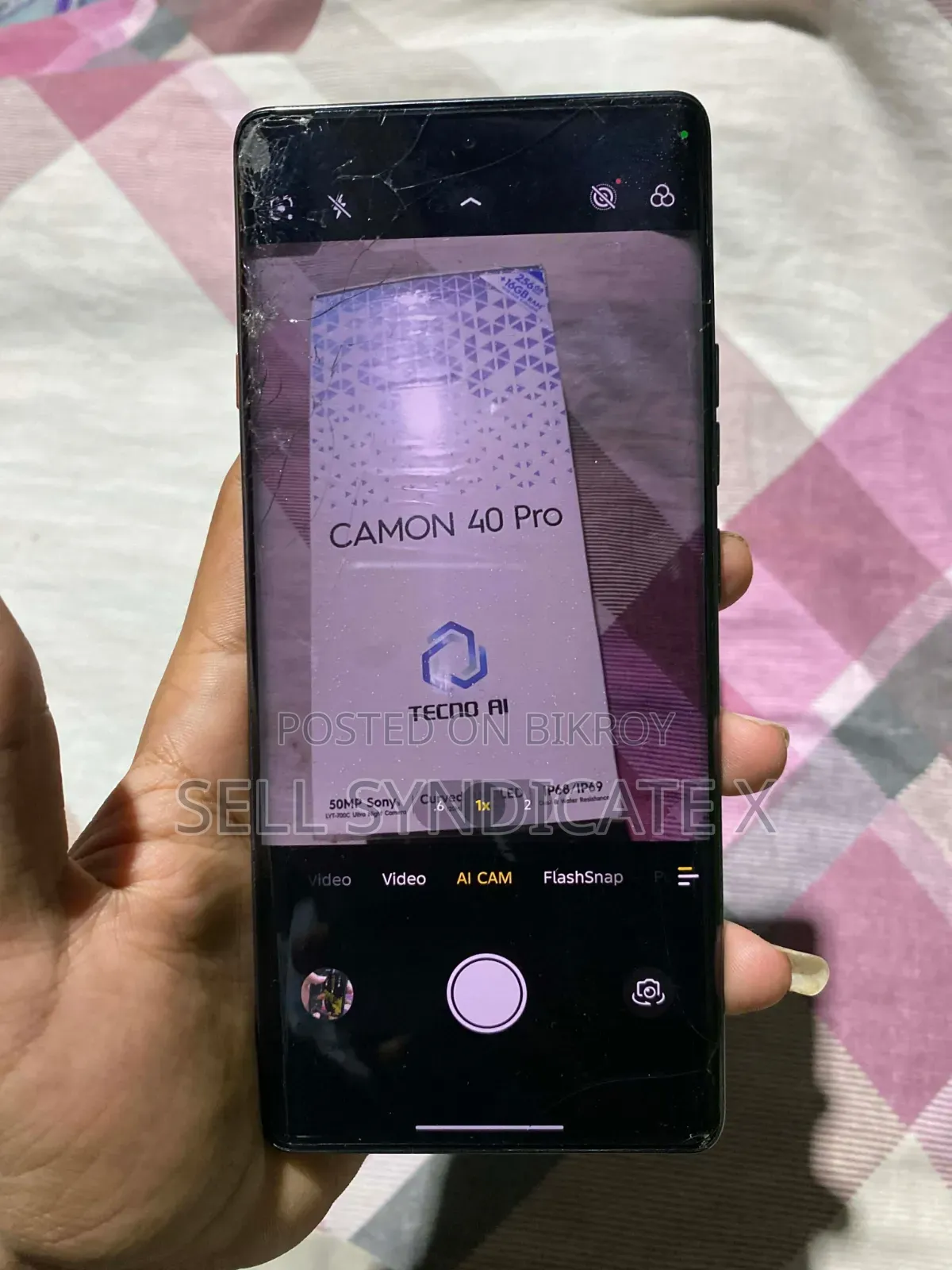 Tecno Camon 40 256 GB Gray