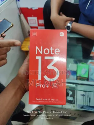 New Xiaomi Redmi Note 13 Pro+ 256 GB White