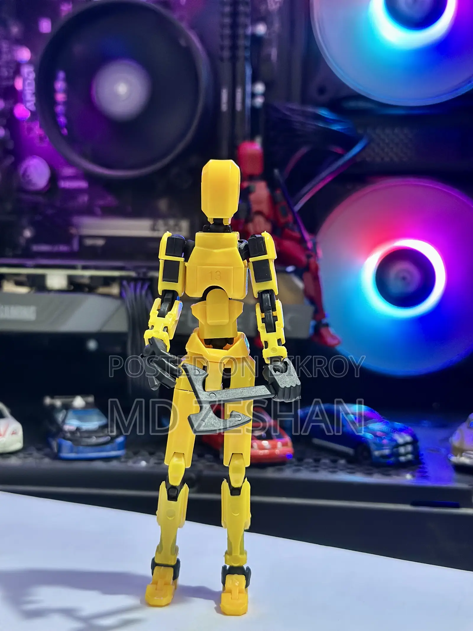 3D Action Figure