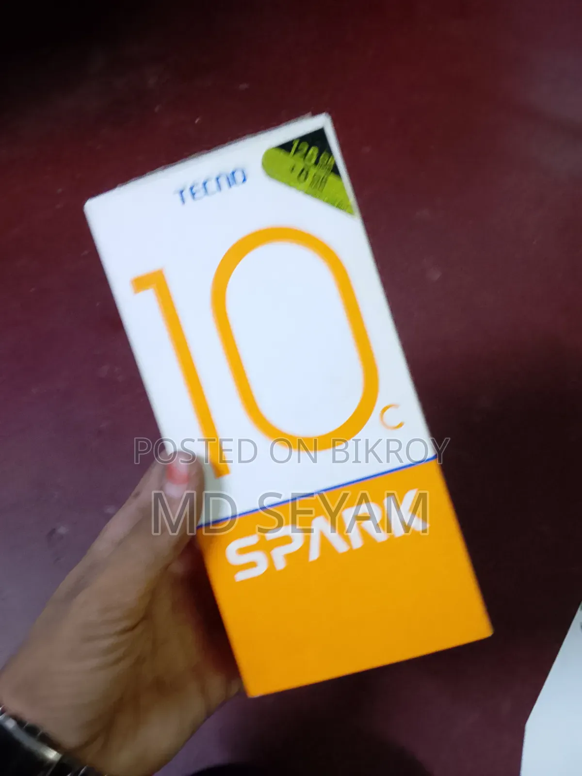 New Tecno Spark 10C 128 GB Blue