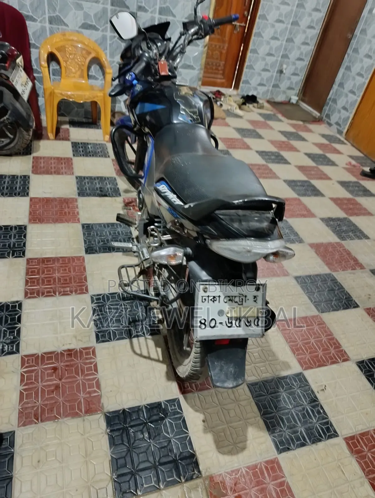 New TVS Stryker 125 2023 Blue