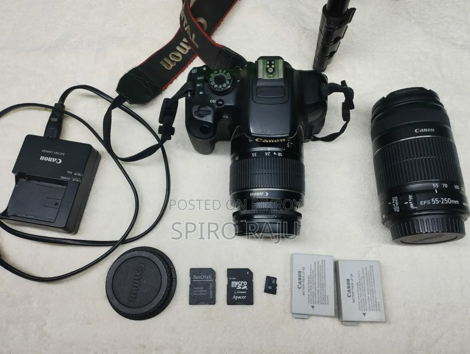 DSLR Camera for Sel 750d