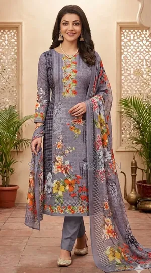 Unstitch Digital Print Three Piece