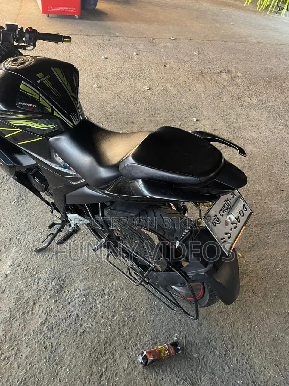 New Suzuki Gixxer SF FI 2024 Black