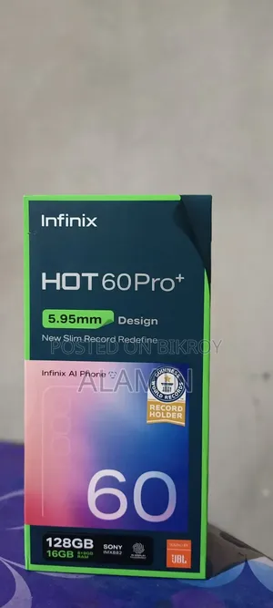 Infinix Hot 60 Pro+ 128 GB Black