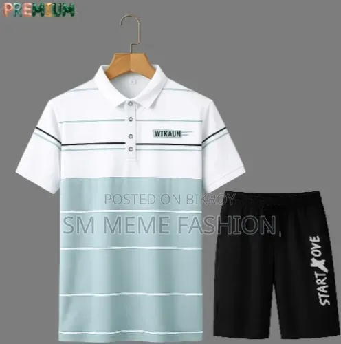 Polo Shirt and Half Pant Combo
