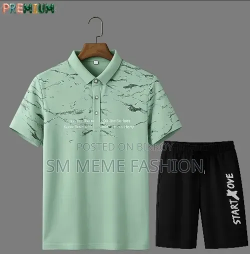 Polo Shirt and Half Pant Combo
