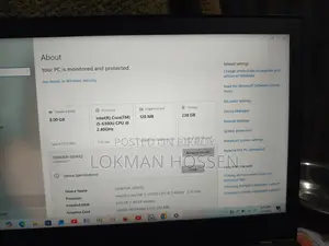 Laptop Lenovo ThinkPad T470 8GB Intel Core I5 SSD 256GB
