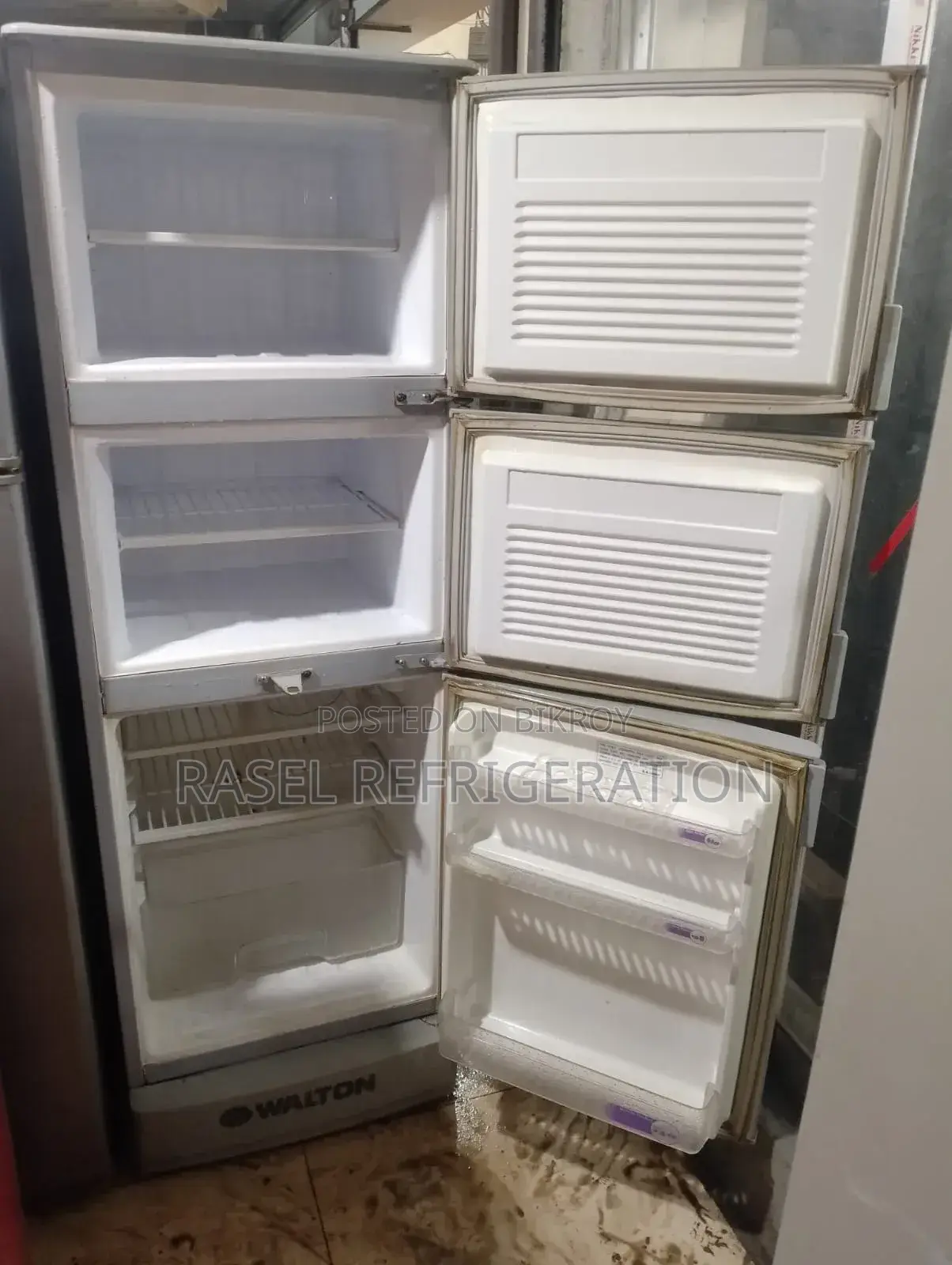16 CFT Walton ফিরিজ। 15 দিন রিপ্লেজ ওয়ারেন্টি।