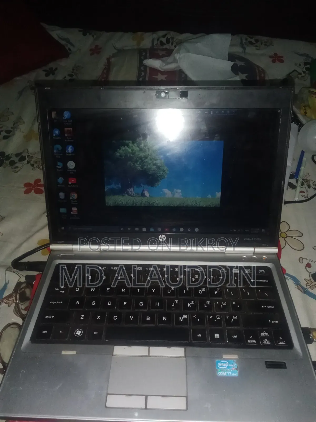 Laptop HP EliteBook 2570P 4GB Intel Core I7 SSD 128GB