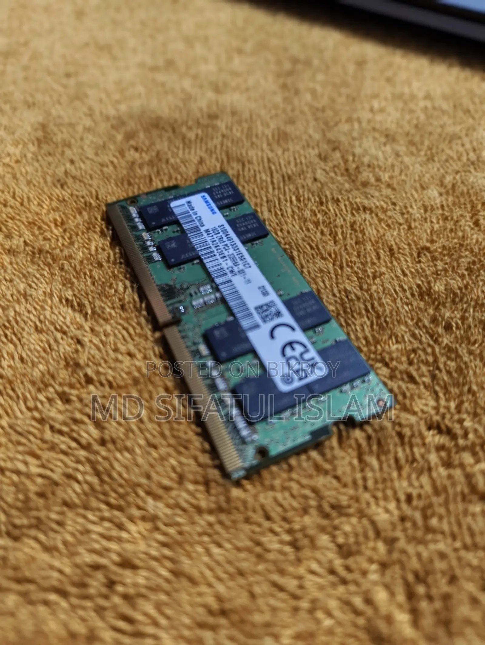 Samsung 16gb Ddr4 3200mhz Laptop Ram