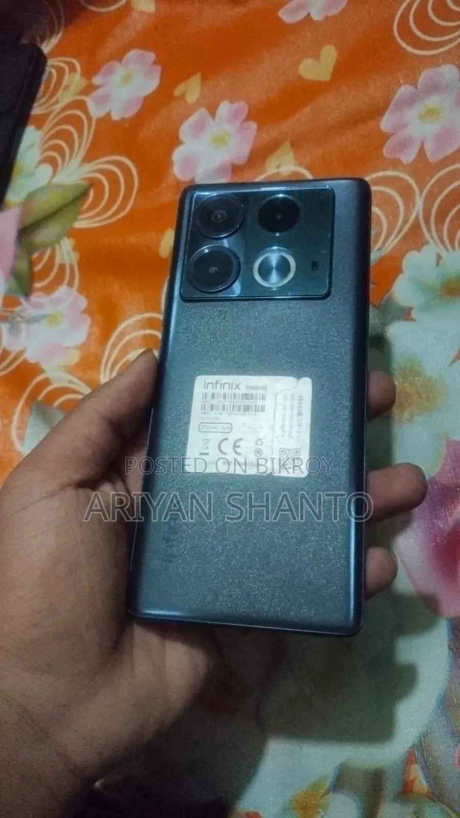 Infinix Note 40S 256 GB Black