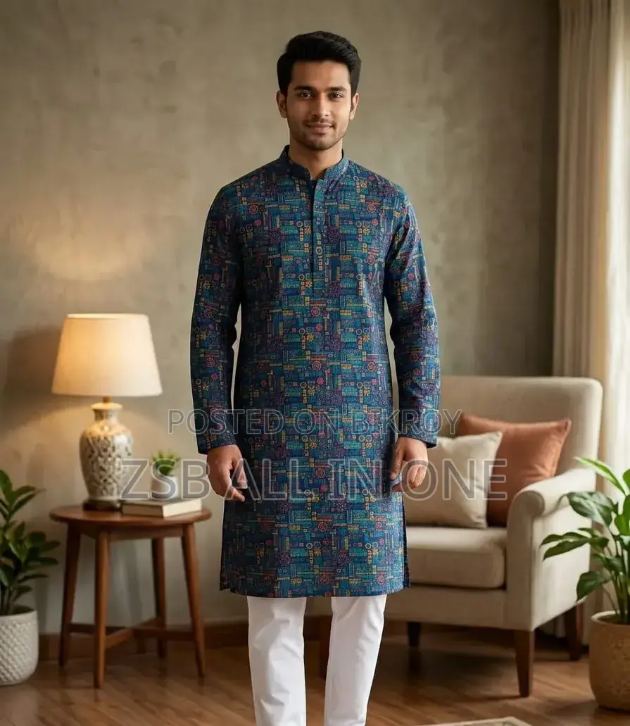 Skin Print Panjabi