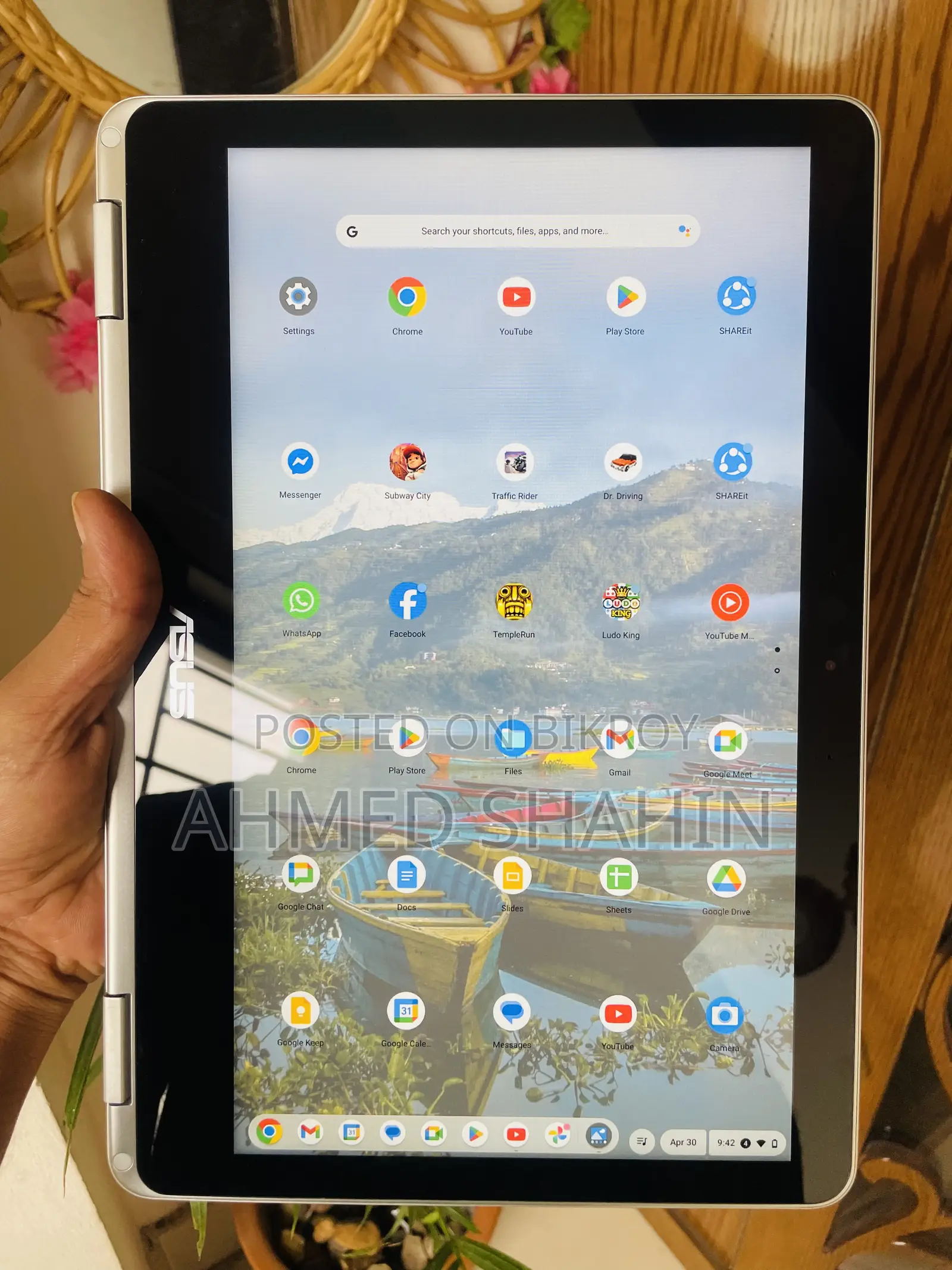 Laptop Asus Chromebook Flip C302CA 4GB Intel Core I3 HDD+SSD 60GB