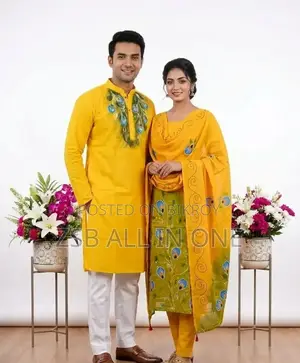 Couple Sharee ভি আই পি সুতি বয়েল