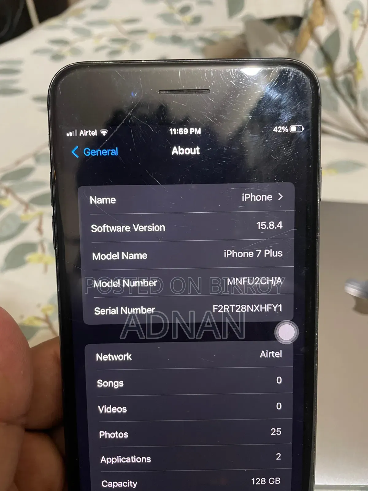 Apple iPhone 7 Plus 128 GB Black