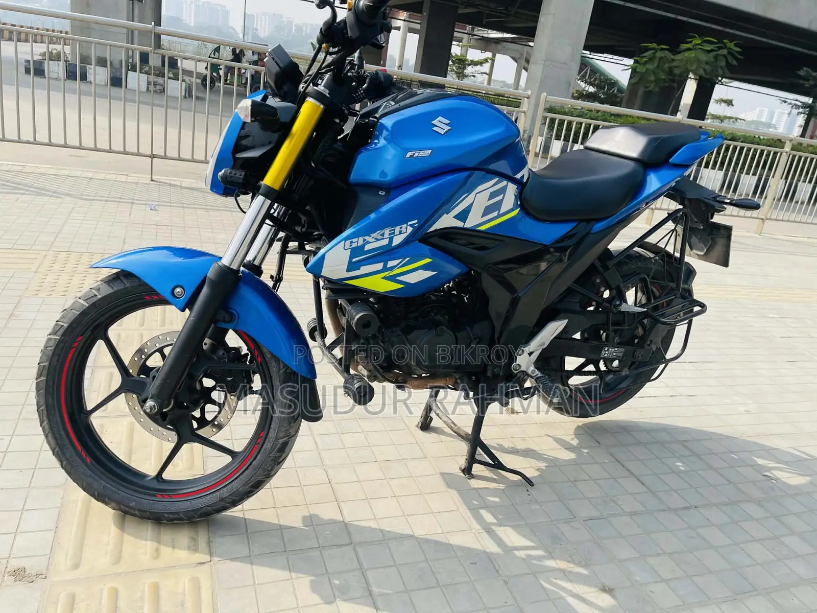 Suzuki Gixxer SF FI 2022 Blue