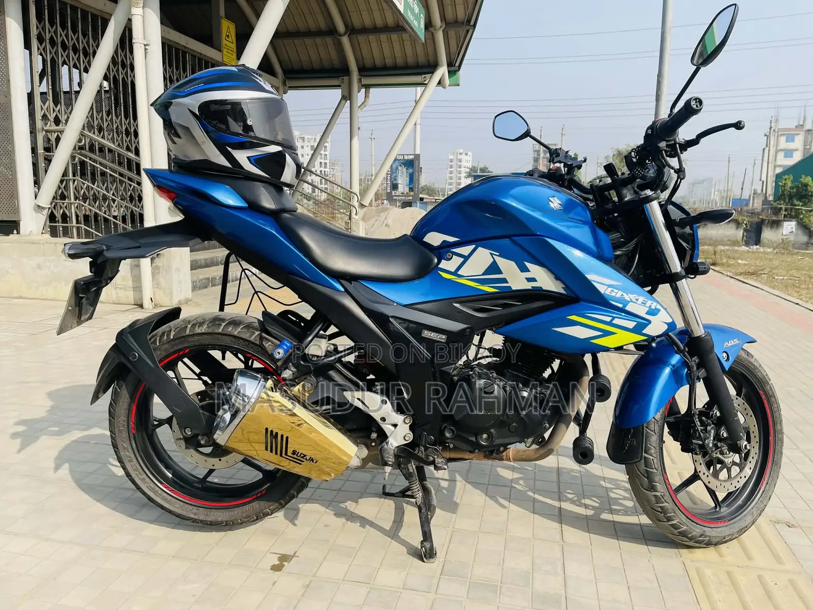 Suzuki Gixxer SF FI 2022 Blue