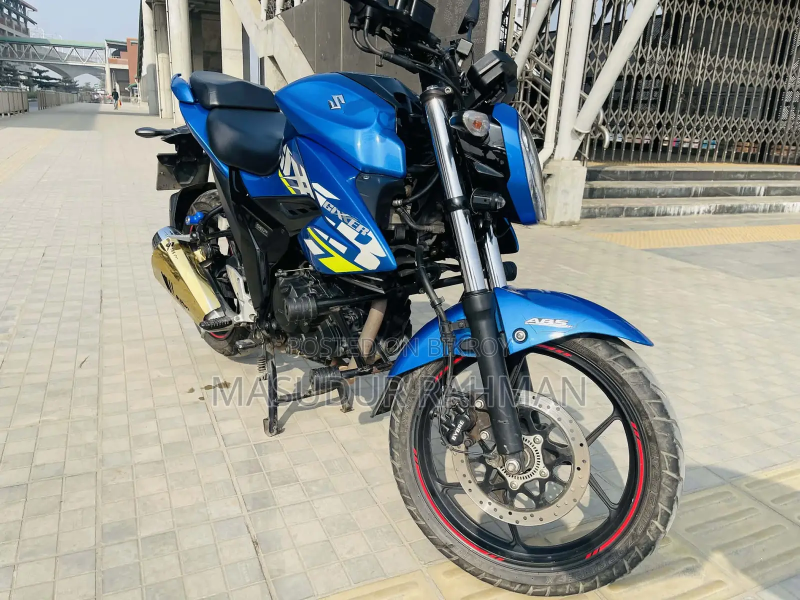 Suzuki Gixxer SF FI 2022 Blue