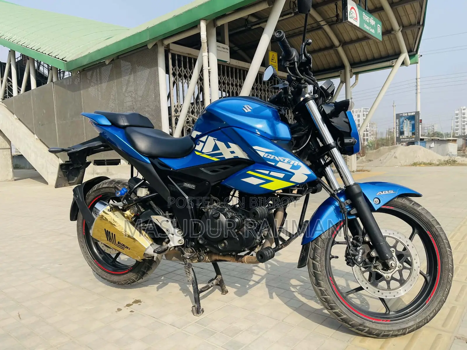 Suzuki Gixxer SF FI 2022 Blue