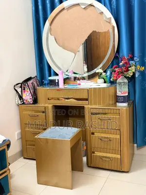 Dressing Table With Side Table