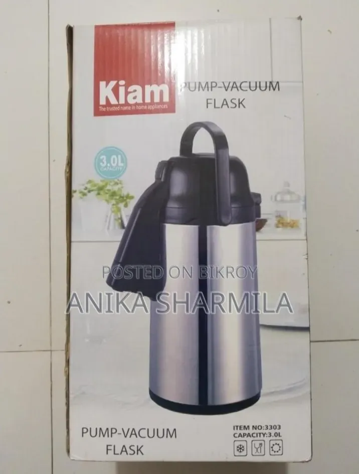Kiam Vacuum Pump Flask