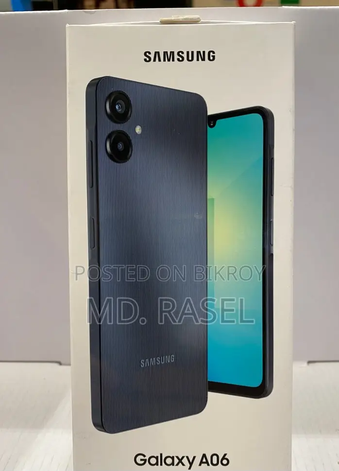 Samsung Galaxy A06 128 GB Black