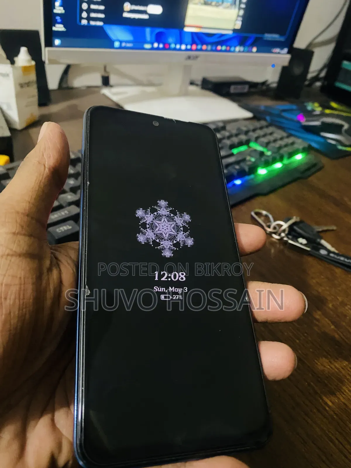 নতুন Xiaomi Redmi Note 11 ১২৮ জিবি ব্লু