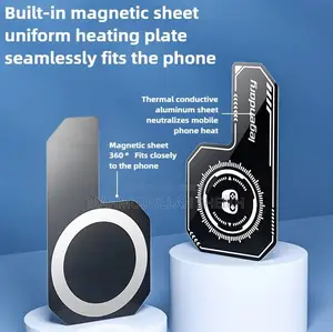 1pcs Mobile Phone Cooling Plate Compatible Magnetic