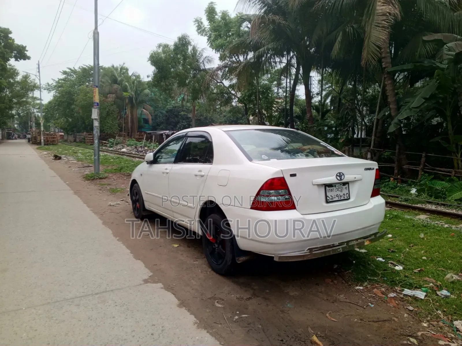 Toyota Corolla Sedan Automatic 2004 White