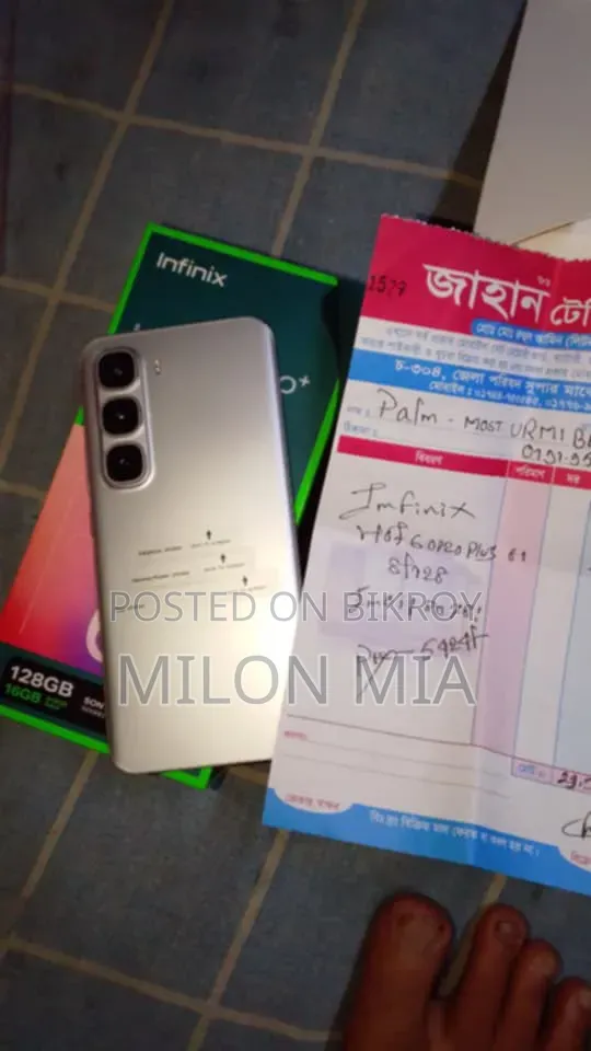 Infinix Hot 60 Pro+ 128 GB White