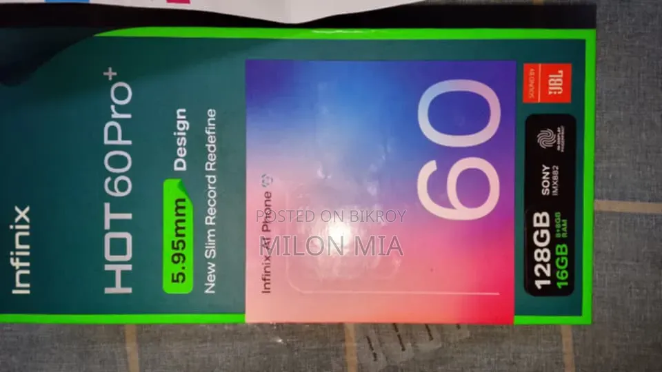 Infinix Hot 60 Pro+ 128 GB White