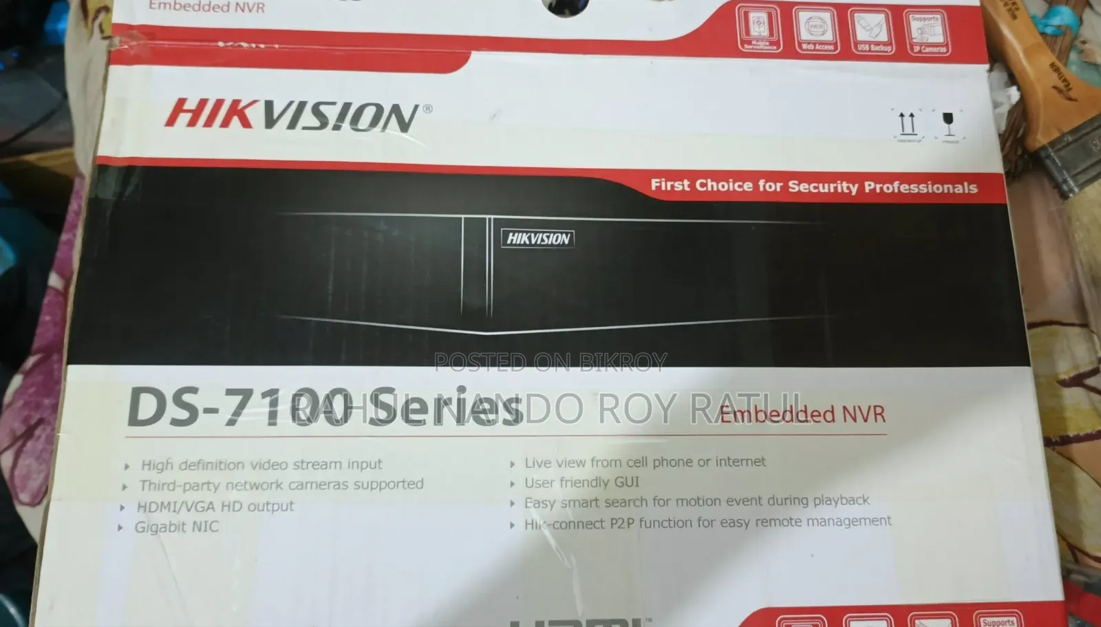 Hikvision NVR Ds 7100