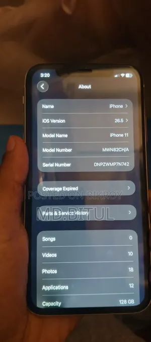 Apple iPhone 11 128 GB White