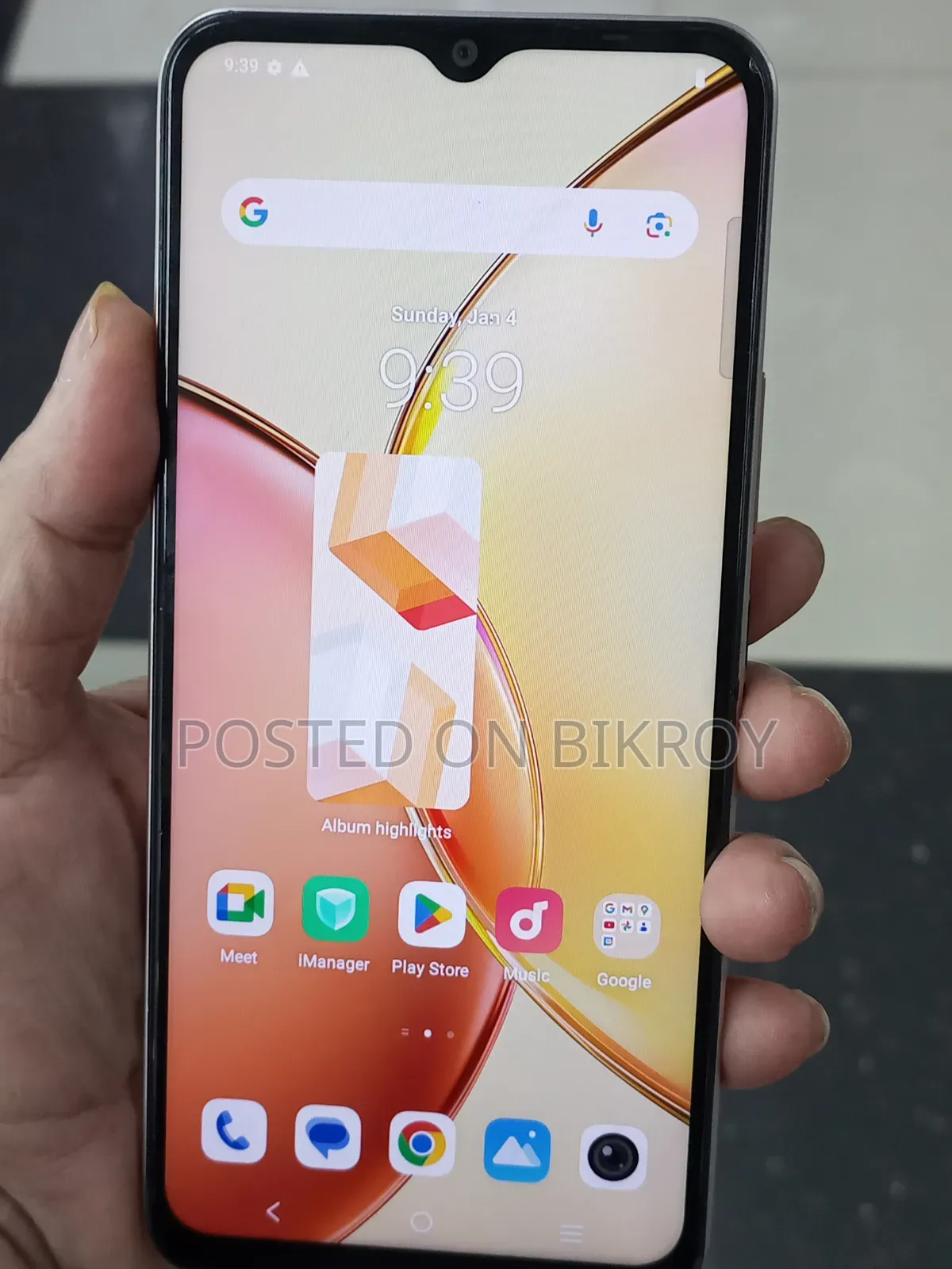 Vivo Y17s 128 GB Rose Gold