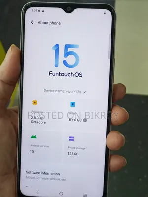 Vivo Y17s 128 GB Rose Gold