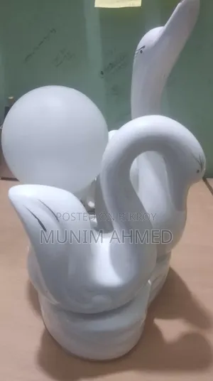Duck Swan Lighting Showpiece
