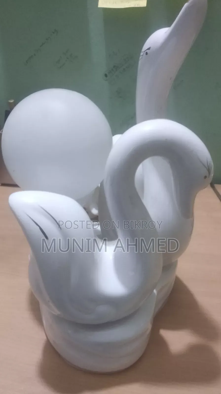 Duck Swan Lighting Showpiece