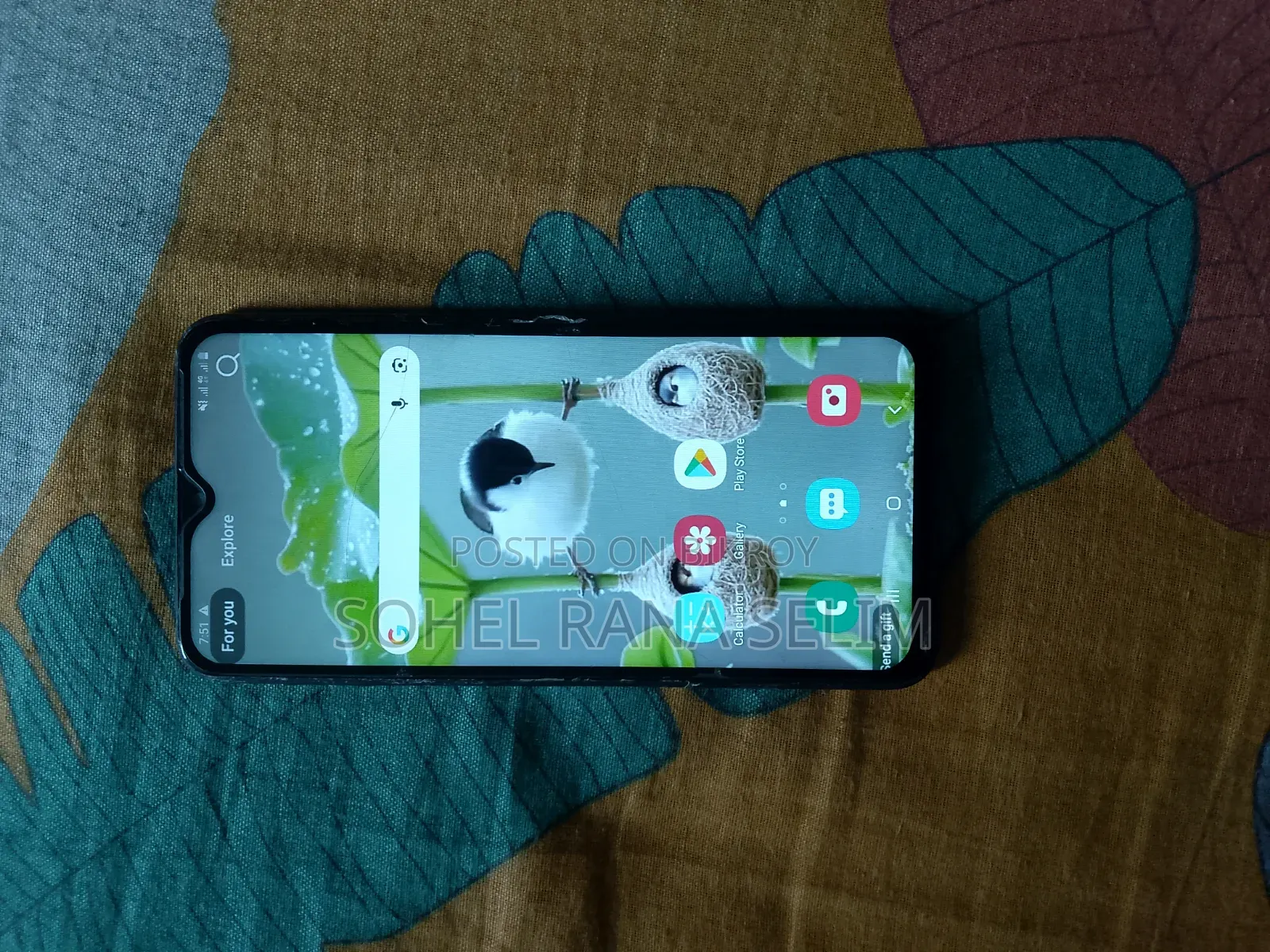 Samsung A10 32 GB Black
