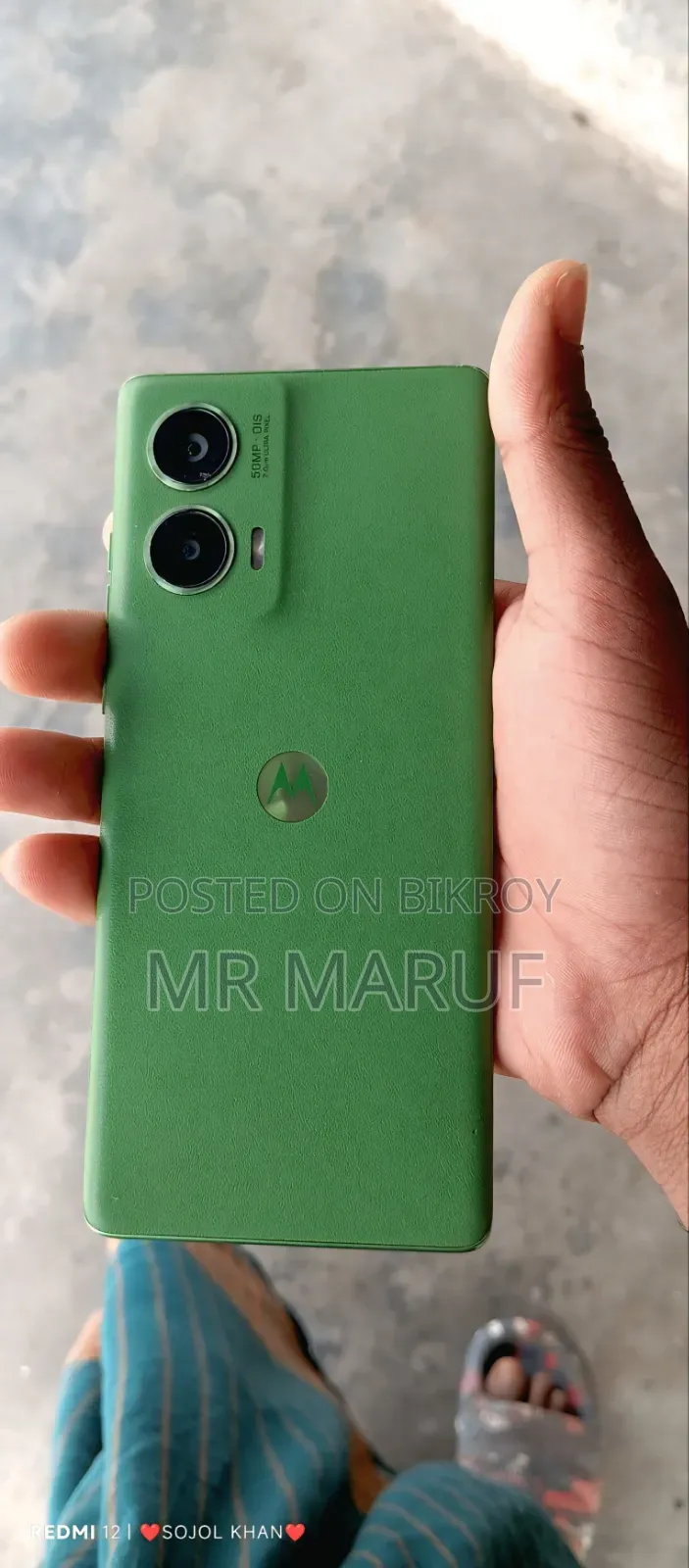 Motorola Edge 50 Fusion 256 GB Green