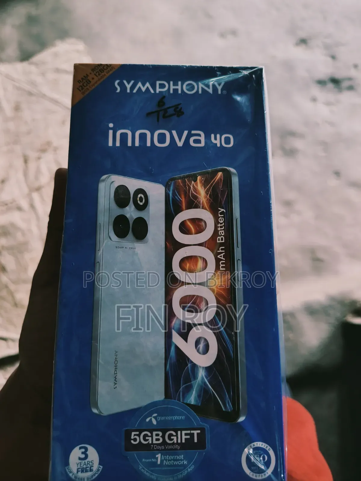 Symphony Innova 40 128 GB Red